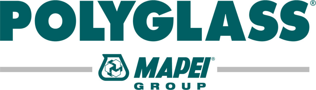 Polyglass Mapei Group roofing materials logo